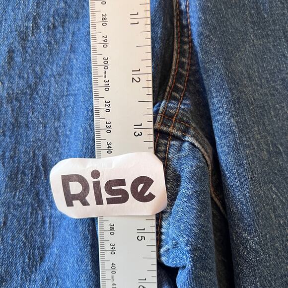 NWT Talbots Womens 22WP Plus Petite Wide Leg Crop Jean Ombre Dip Dye Frayed‎ Hem - Picture 13 of 16